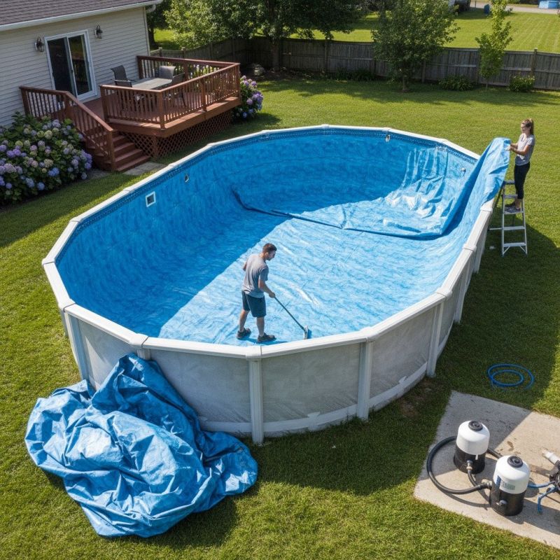 Above Ground Pool Liner Replacement