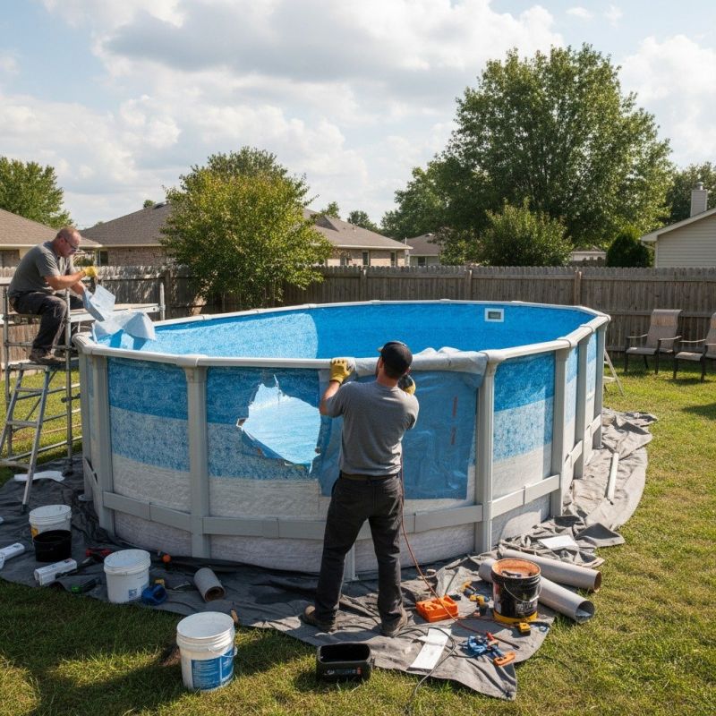 Above Ground Pool Liner Replacement