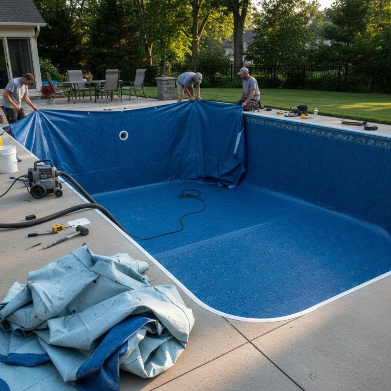 Above Ground Pool Liner Replacement