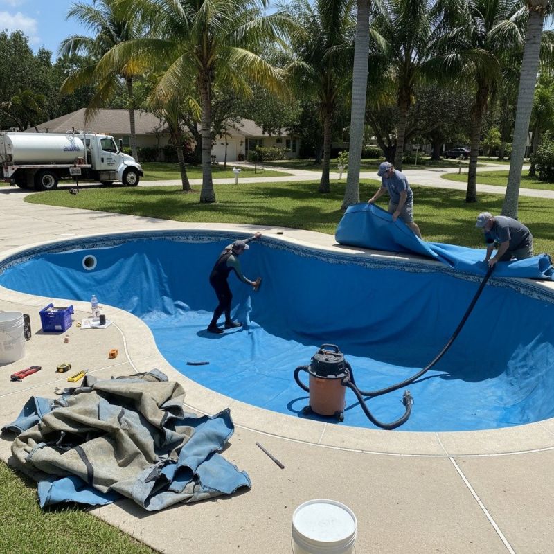 Above Ground Pool Liner Replacement